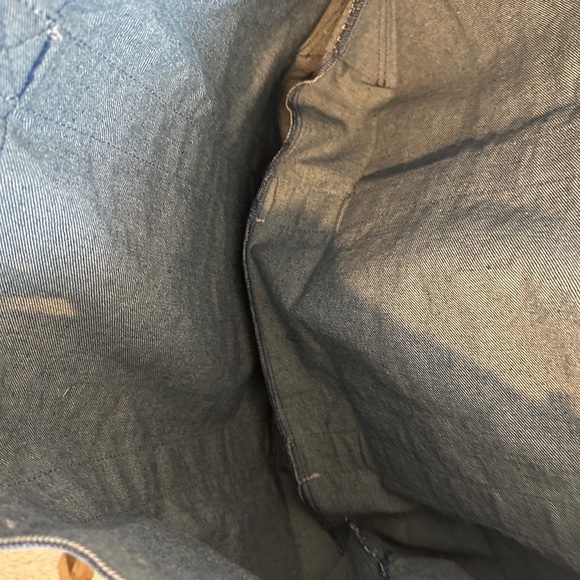 Sezane Denim Weekender Tote - Picture 4 of 8